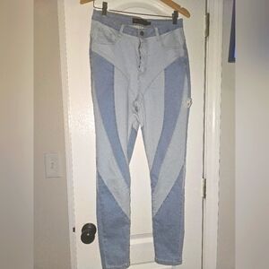 Stretch denim size L
